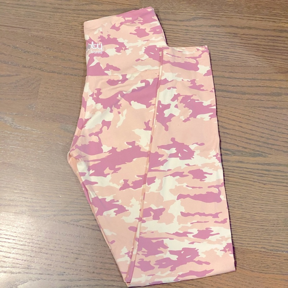 Booty By Brabant Leggings - Camo Pink